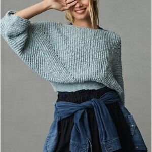 Anthropologie Crewneck Batwing Sweater